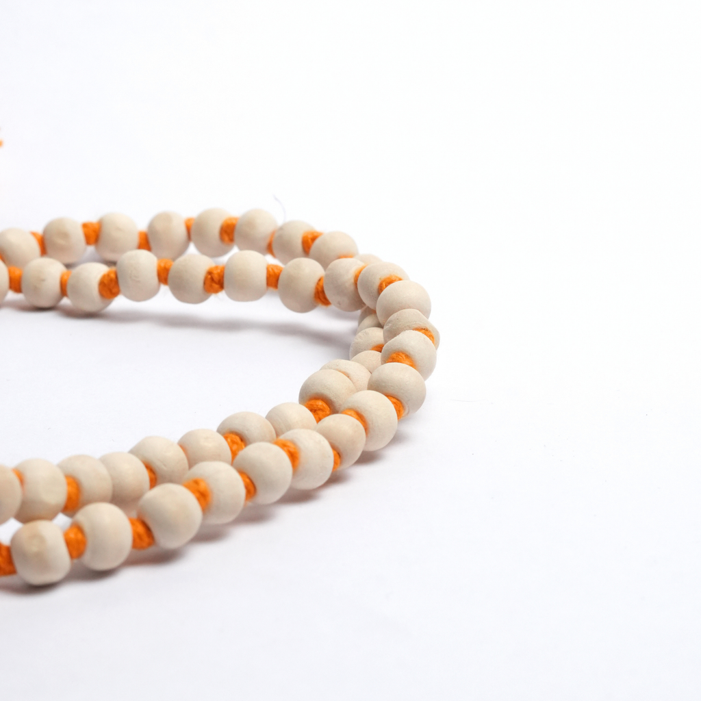 Tulsi Mala White