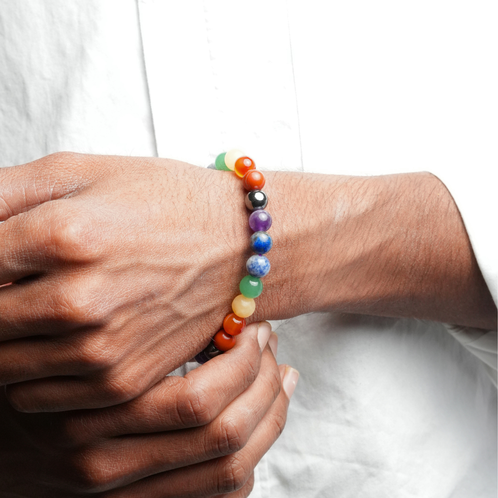 Seven Chakra Regular Bracelet