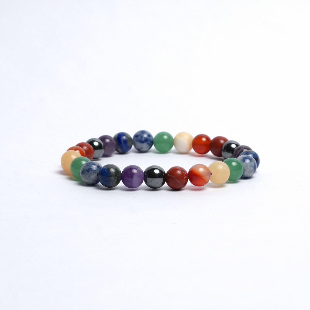 Seven Chakra Regular Bracelet