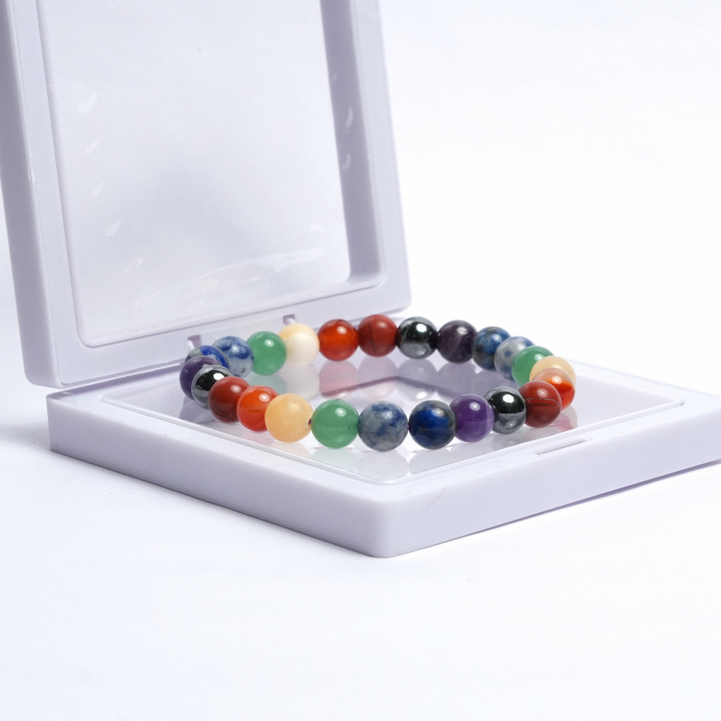Seven Chakra Regular Bracelet