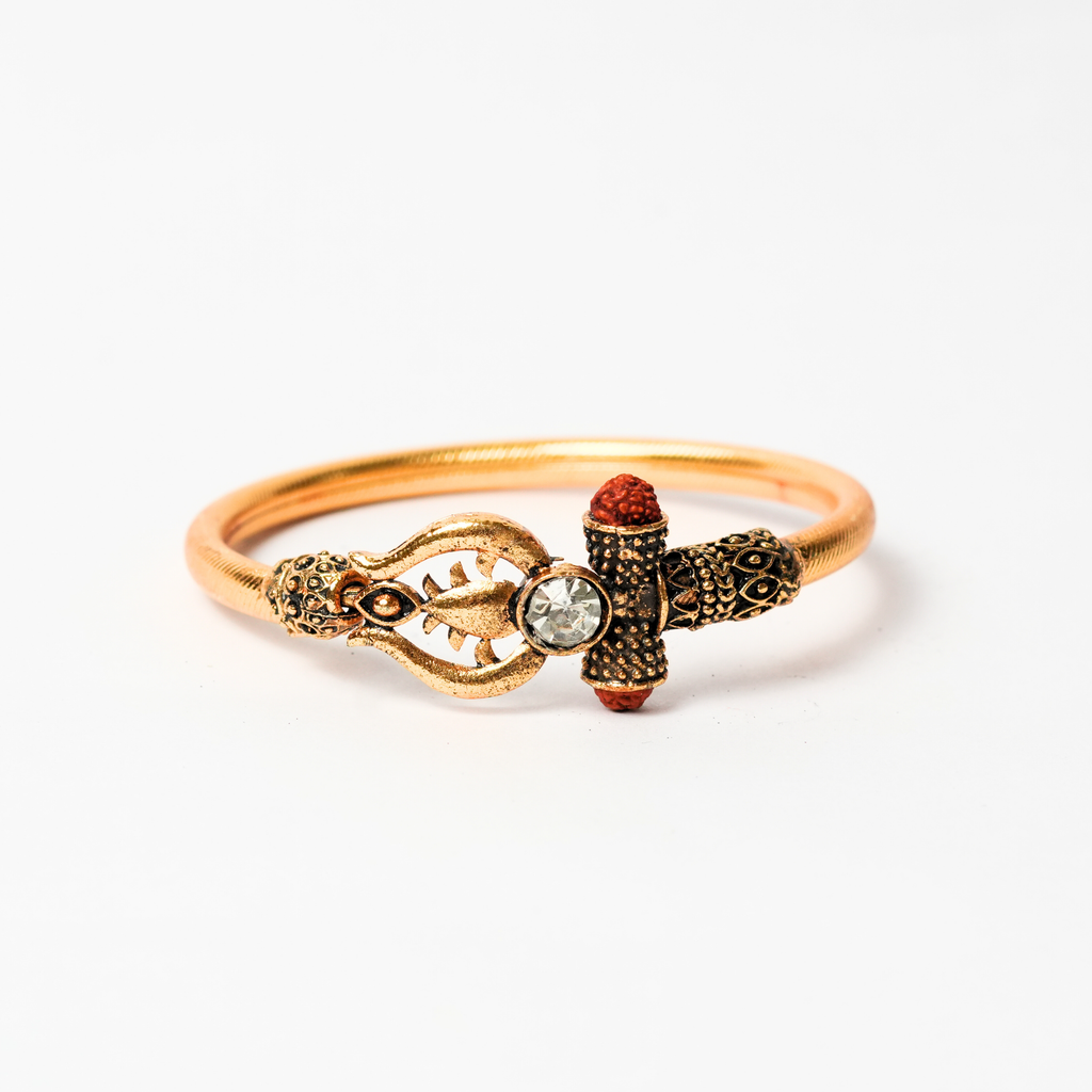 Golden Band with Trishul
