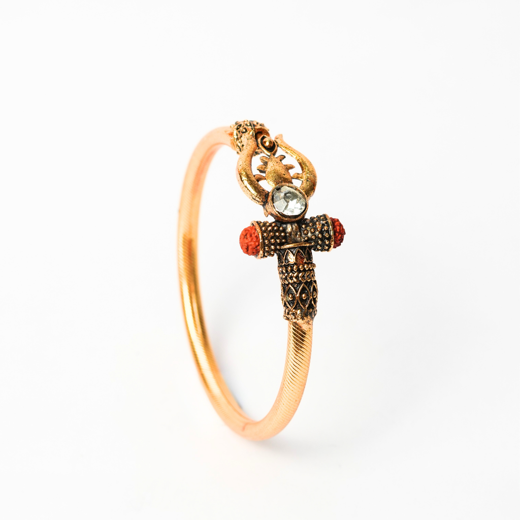 Golden Band with Trishul