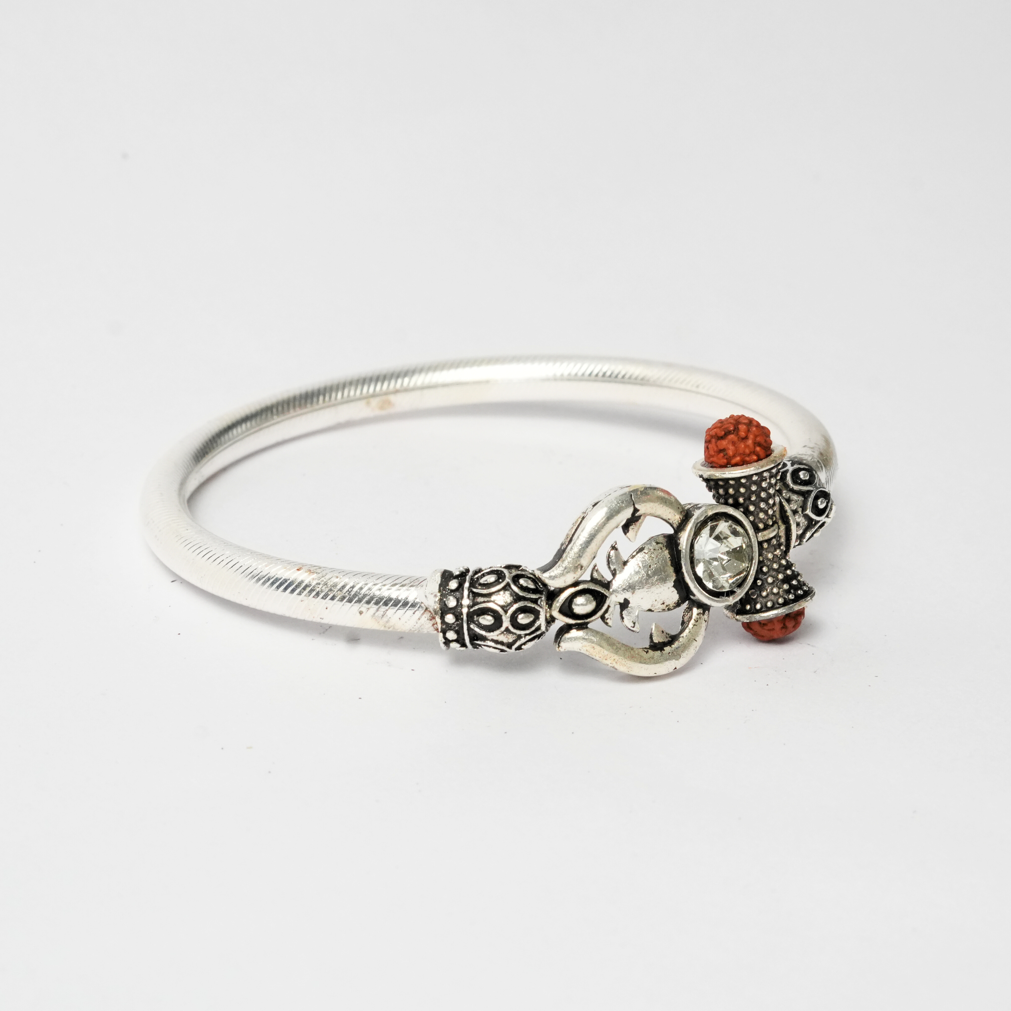 Silver Band with Trishul