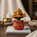 Golden Tree Showpiece