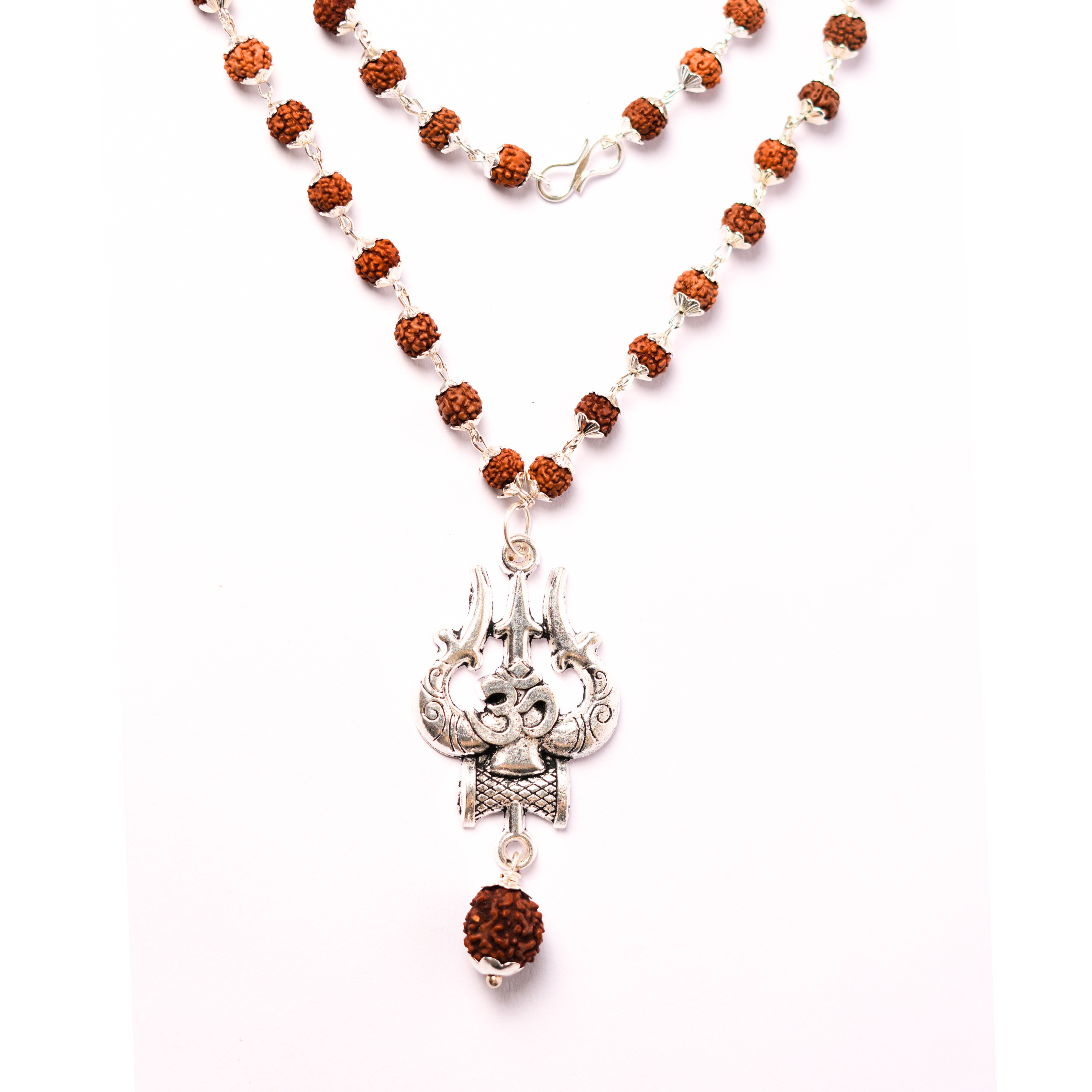 Rudraksh Mala with Trishul