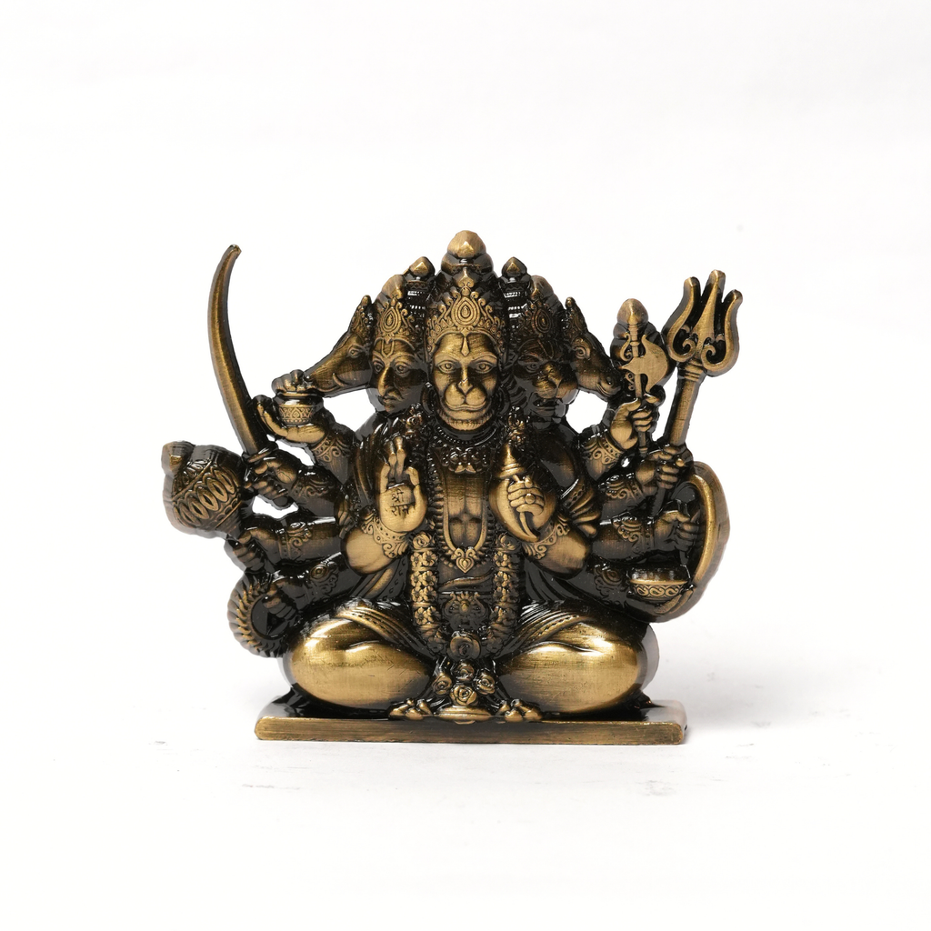 Panchmukhi Hanuman Ji Metal Idol