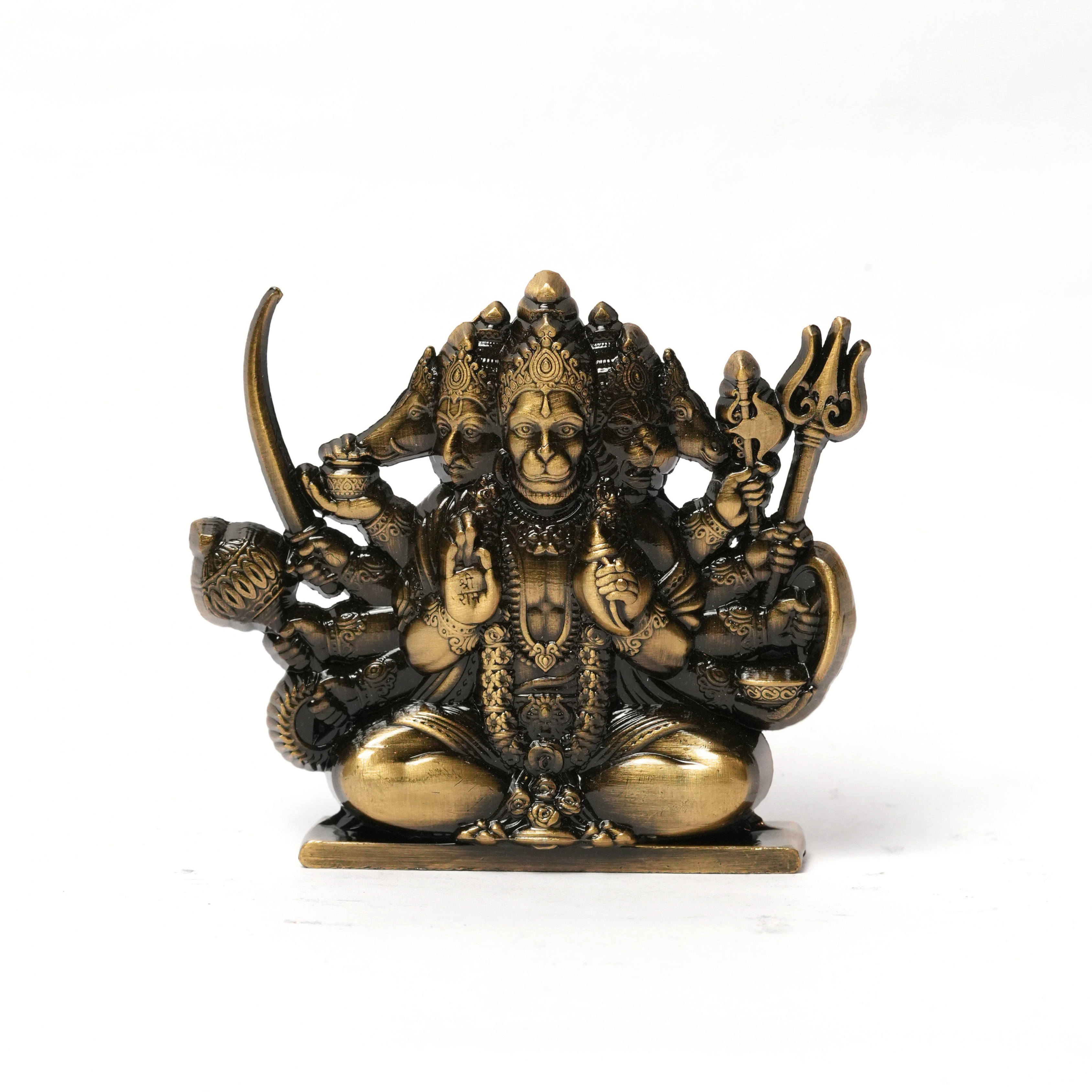 Panchmukhi Hanuman Ji Metal Idol