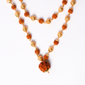 5 Mukhi Rudraksh Mala with 7 Mukhi Rudraksh