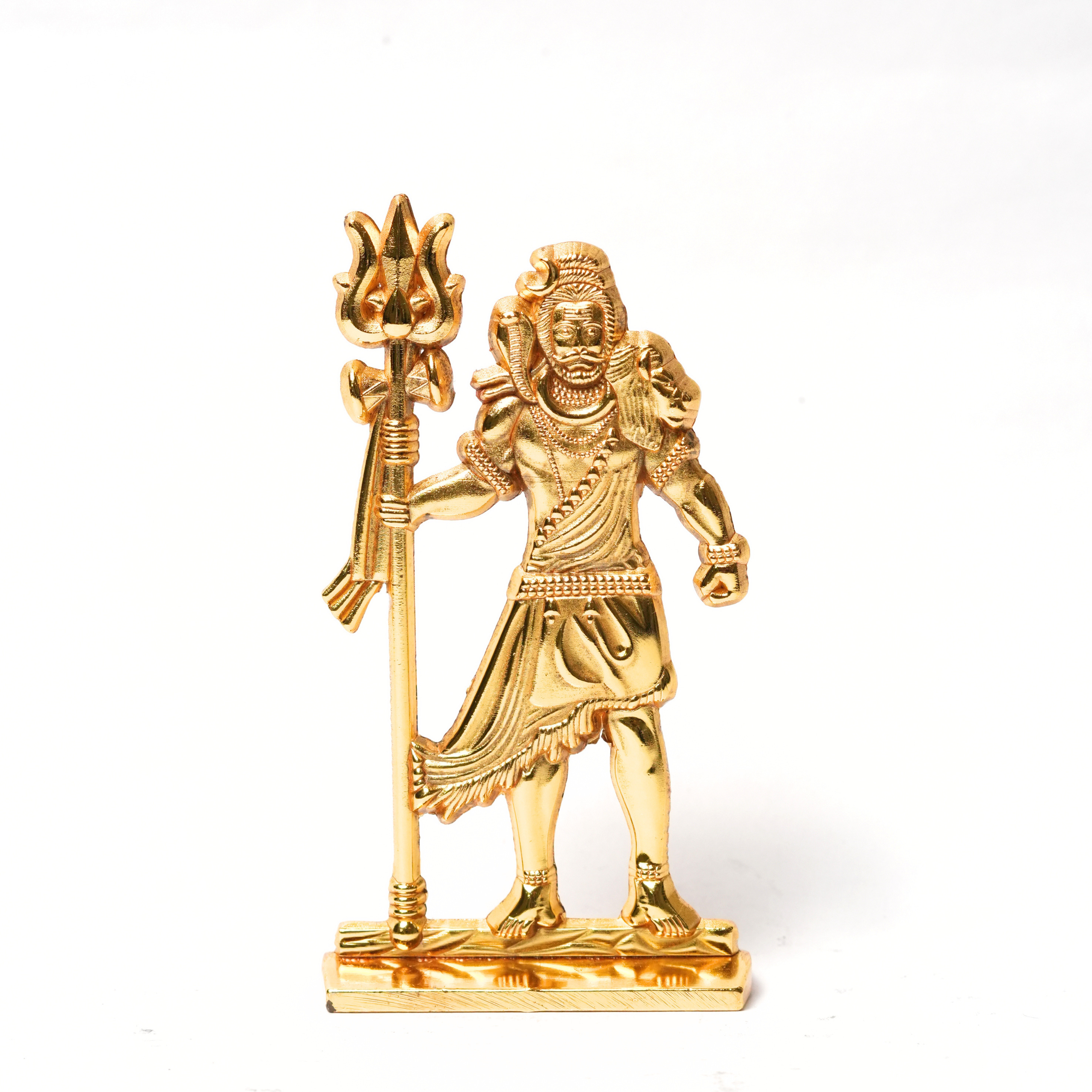 Shiv Ji Metal Idol Golden