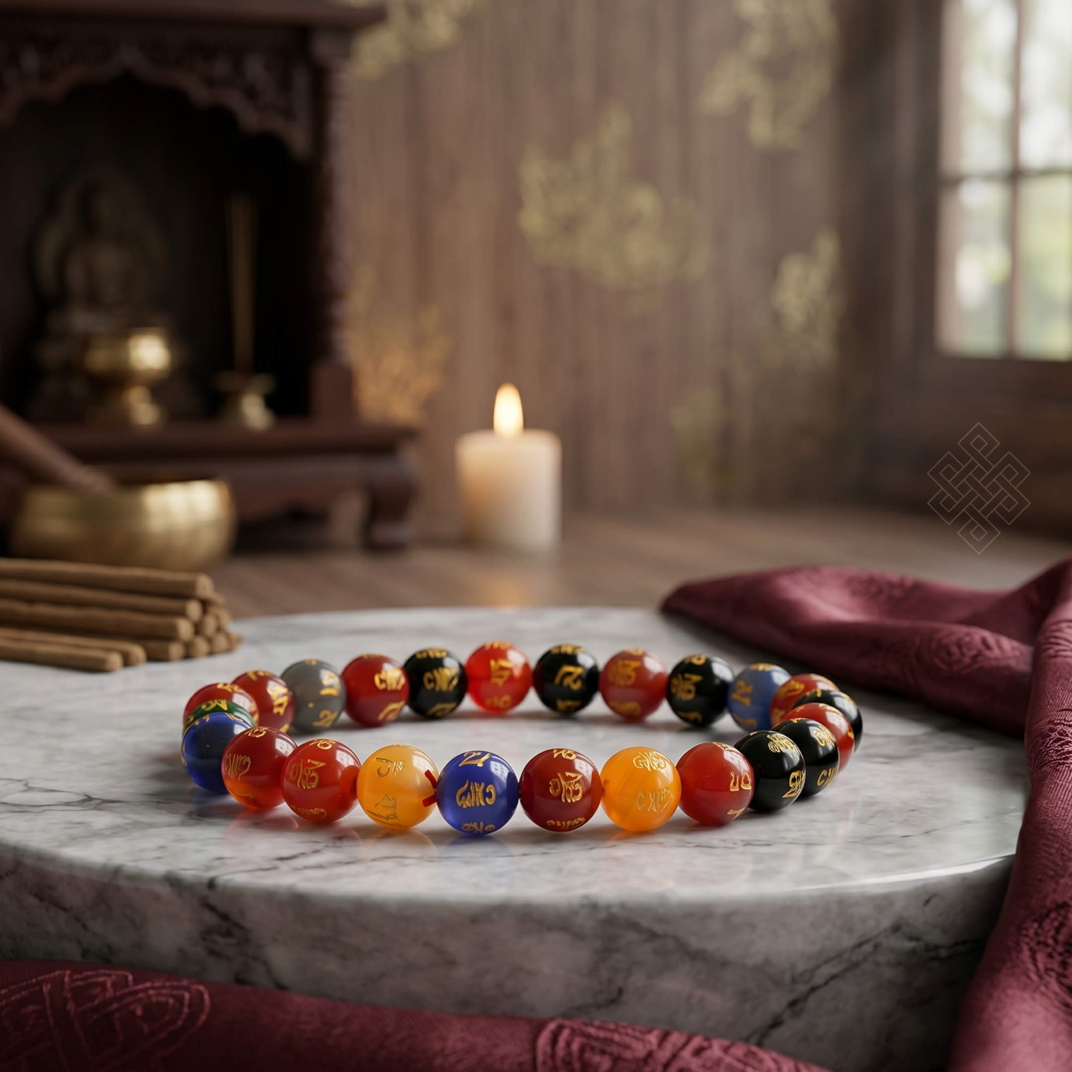 Om Mani Padhme Bracelet