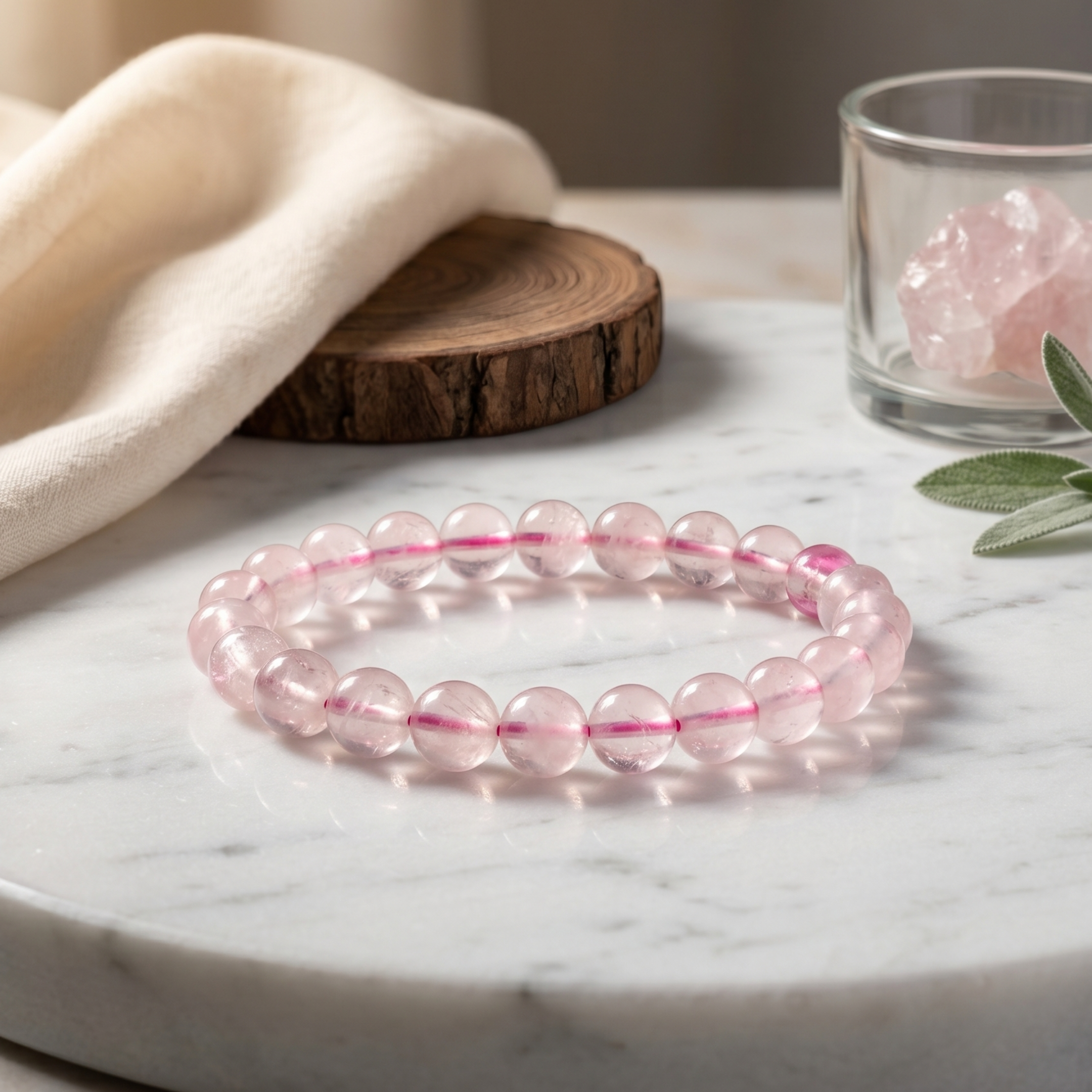 Rose Quartz Bracelet