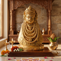 Khatu Shyam ji Brass Idol - 12X8