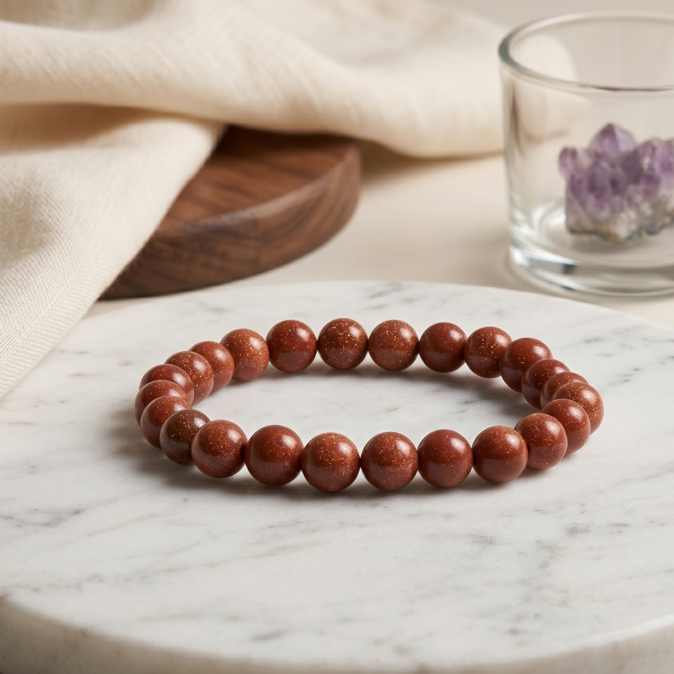 Red Gold Stone