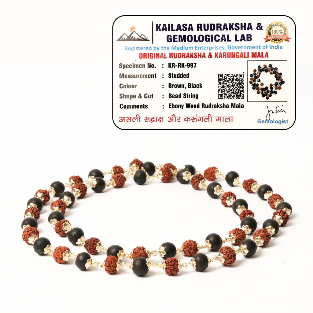 Rudraksh & Karungali Mala