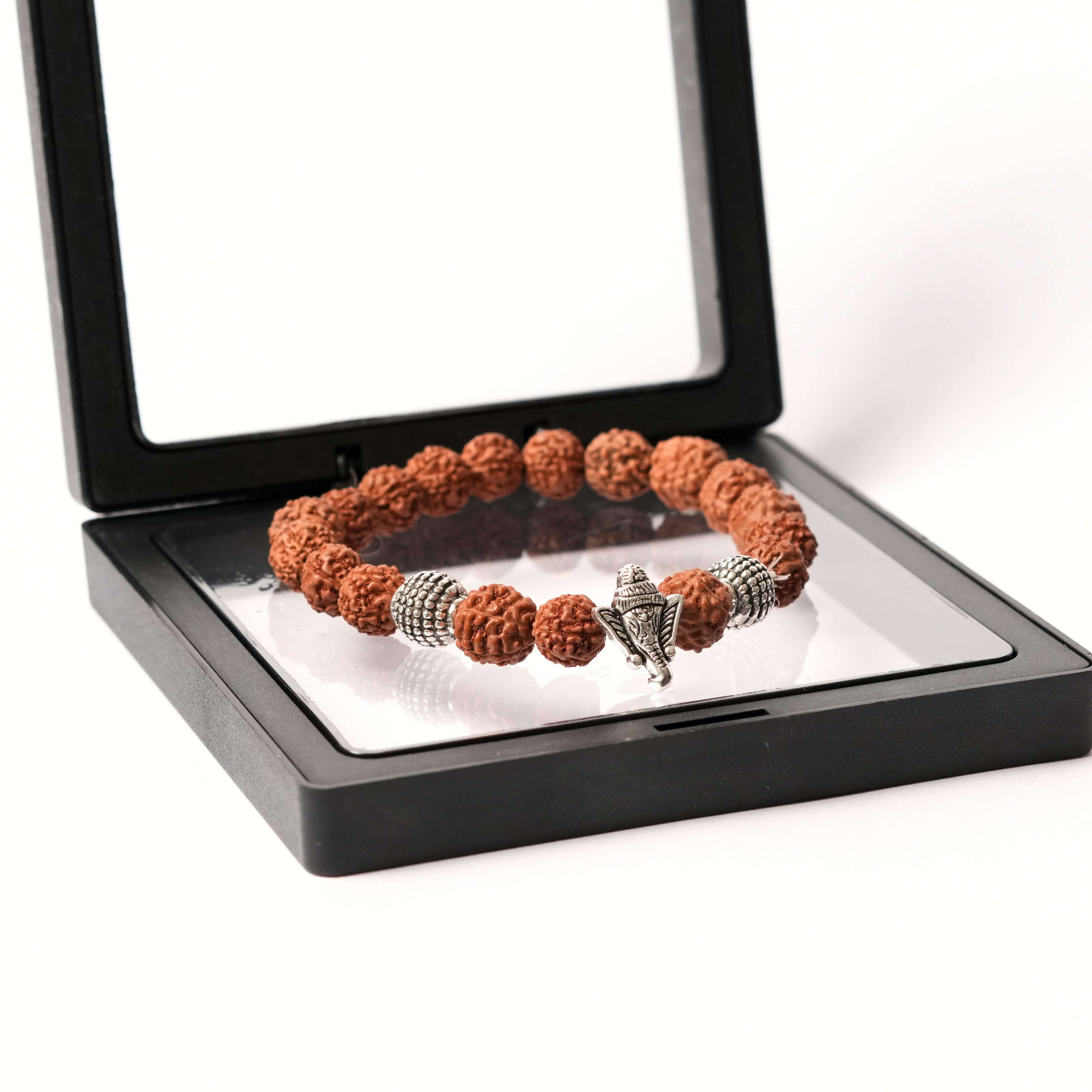Rudraksh Bracelet with Ganesh