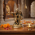 Radha Krishan Brass Idol - 7X4