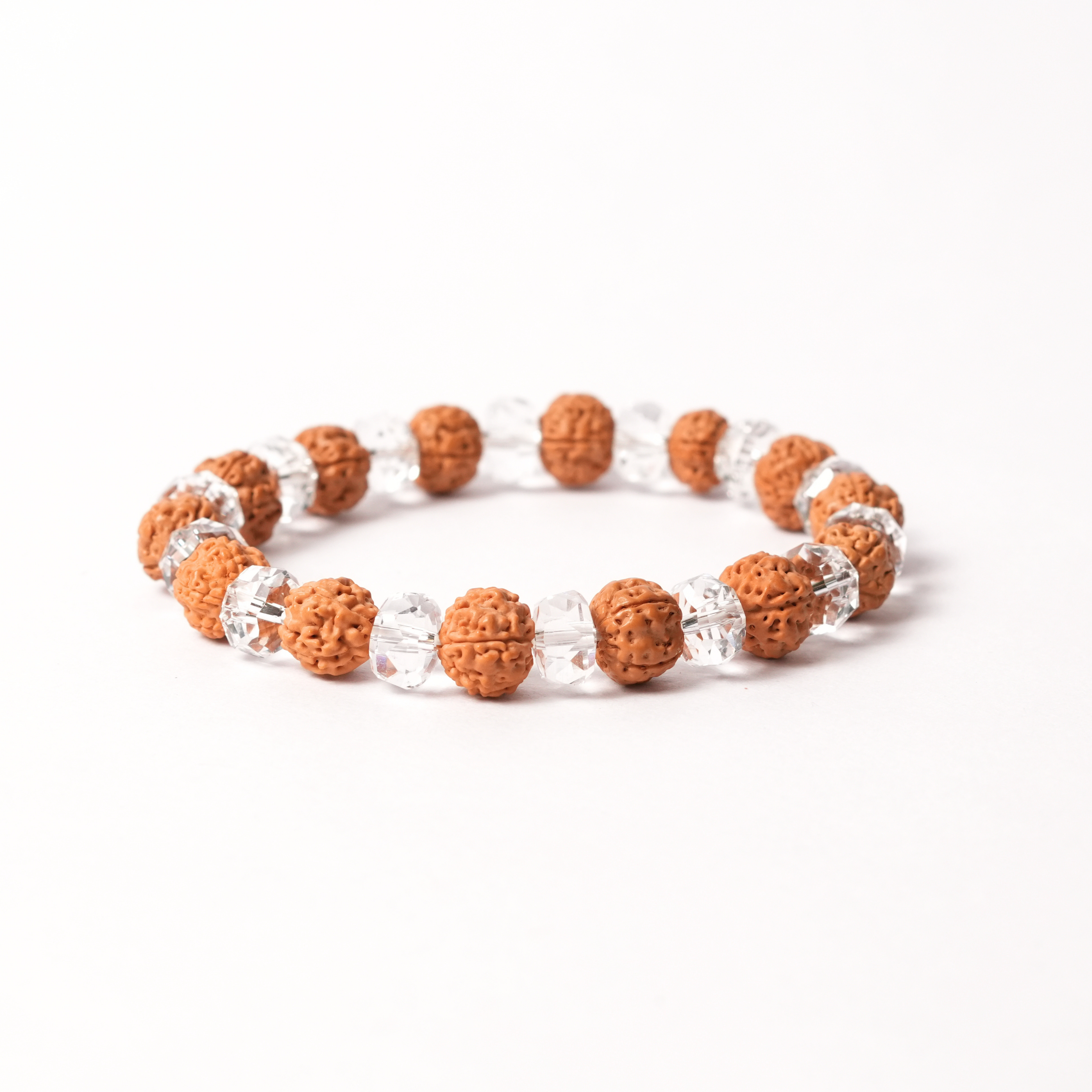 Rudraksh bracelet with Crystals