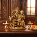 Shiv Parivar Brass Idol - 10X9