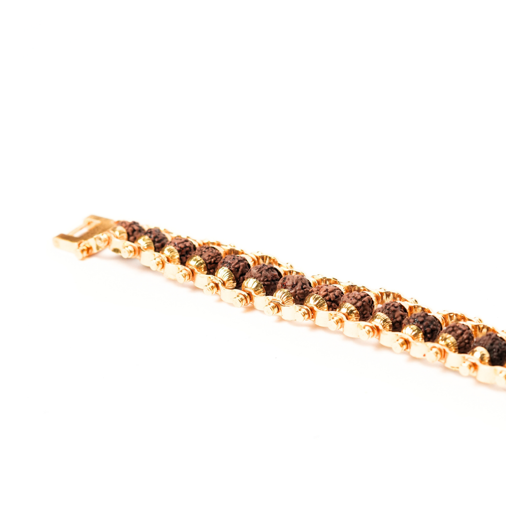 Rudraksh Bracelet (Single Chain)
