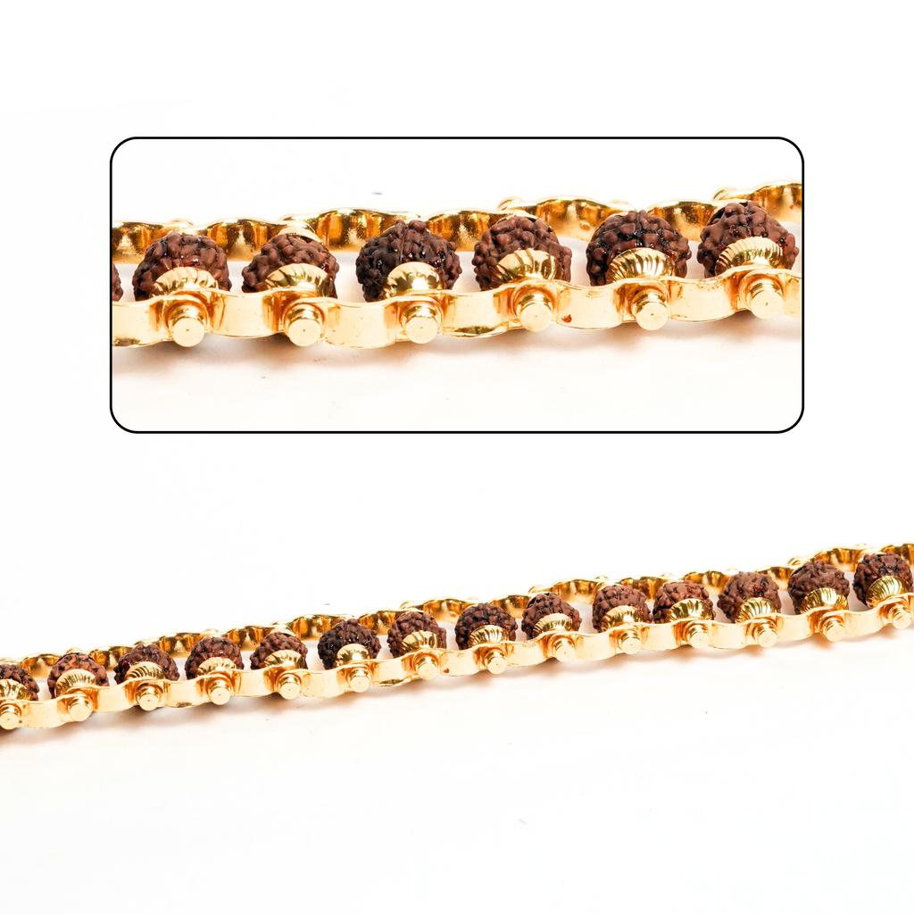 Rudraksh Bracelet (Single Chain)