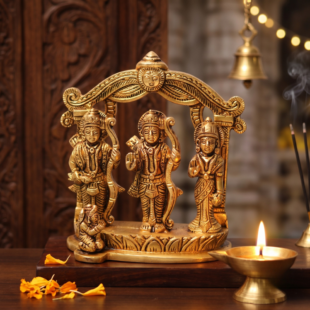 Ram Darbaar Brass Idol