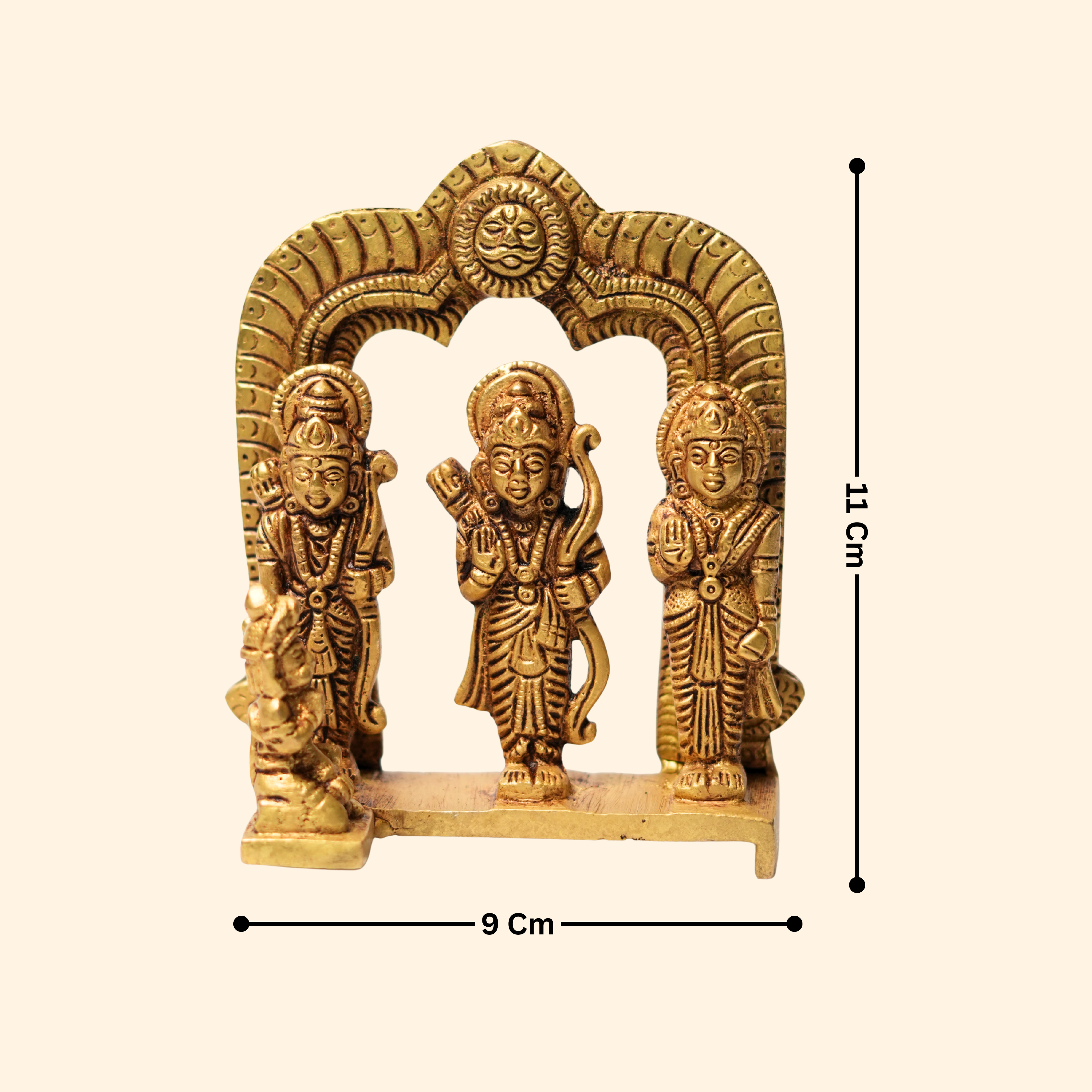 Ram Darbaar Brass Idol