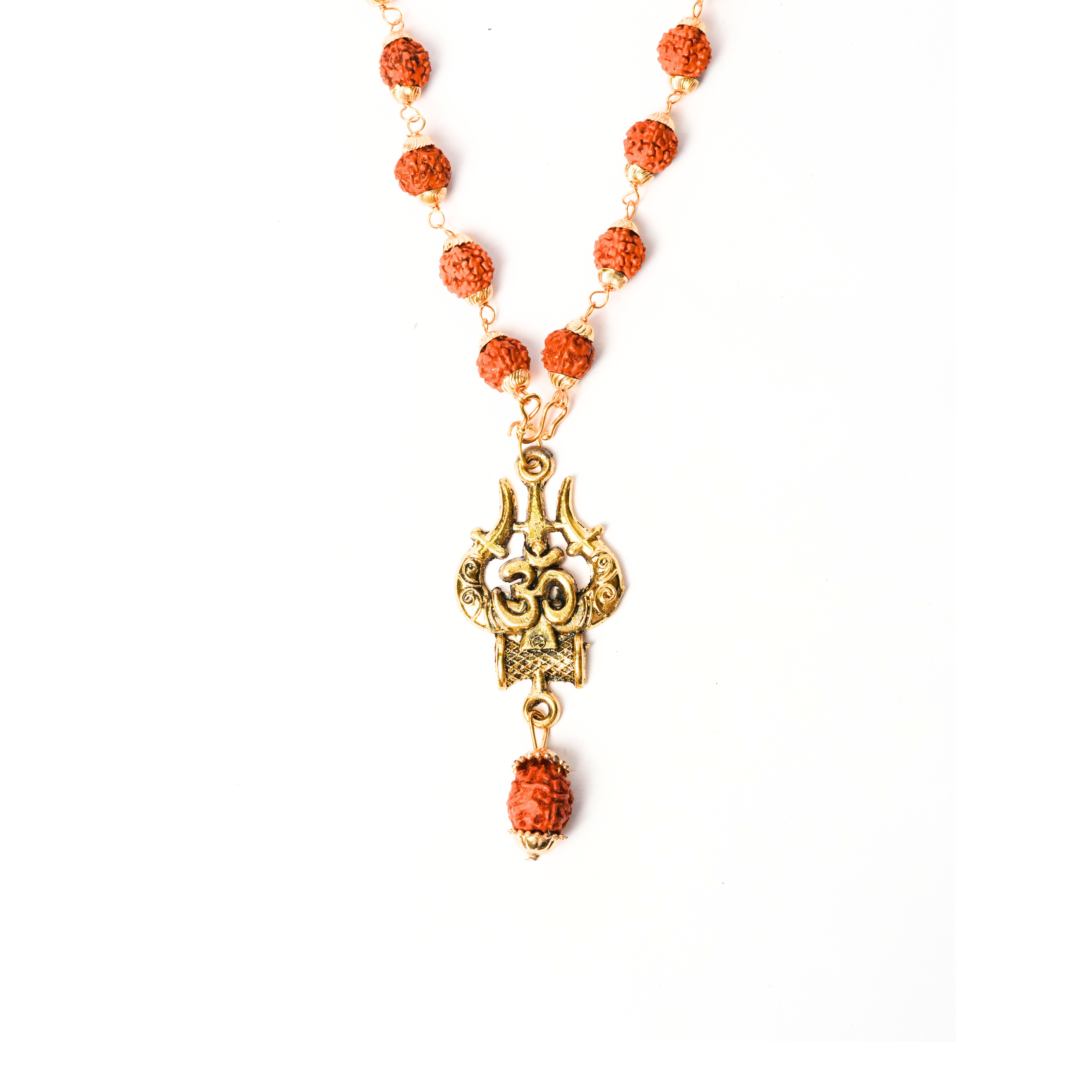 Rudraksh Mala with Trishul