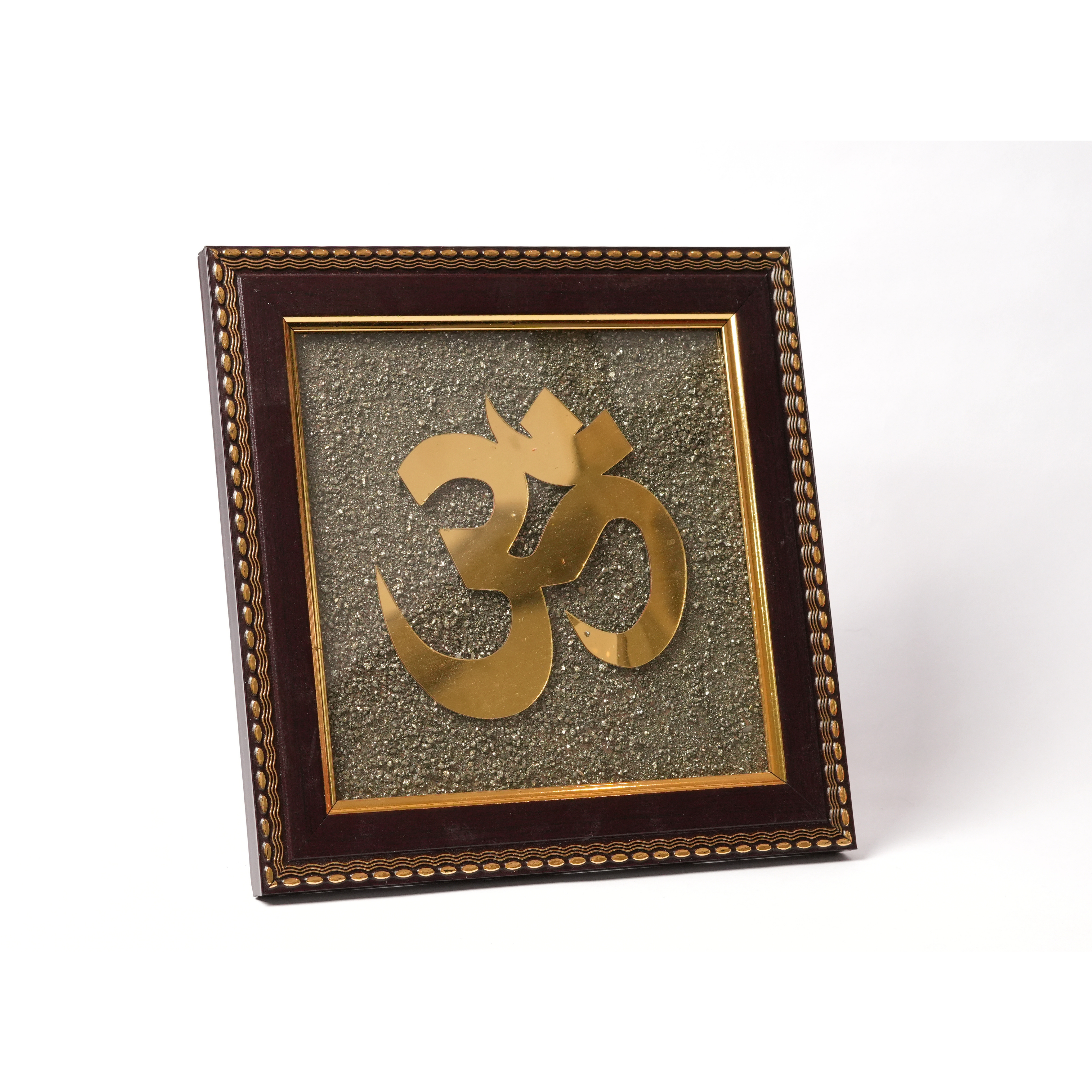 Pyrite Frame with OM