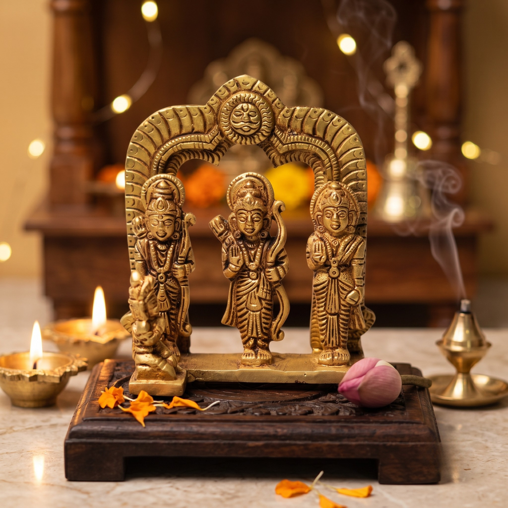 Ram Darbaar Brass Idol