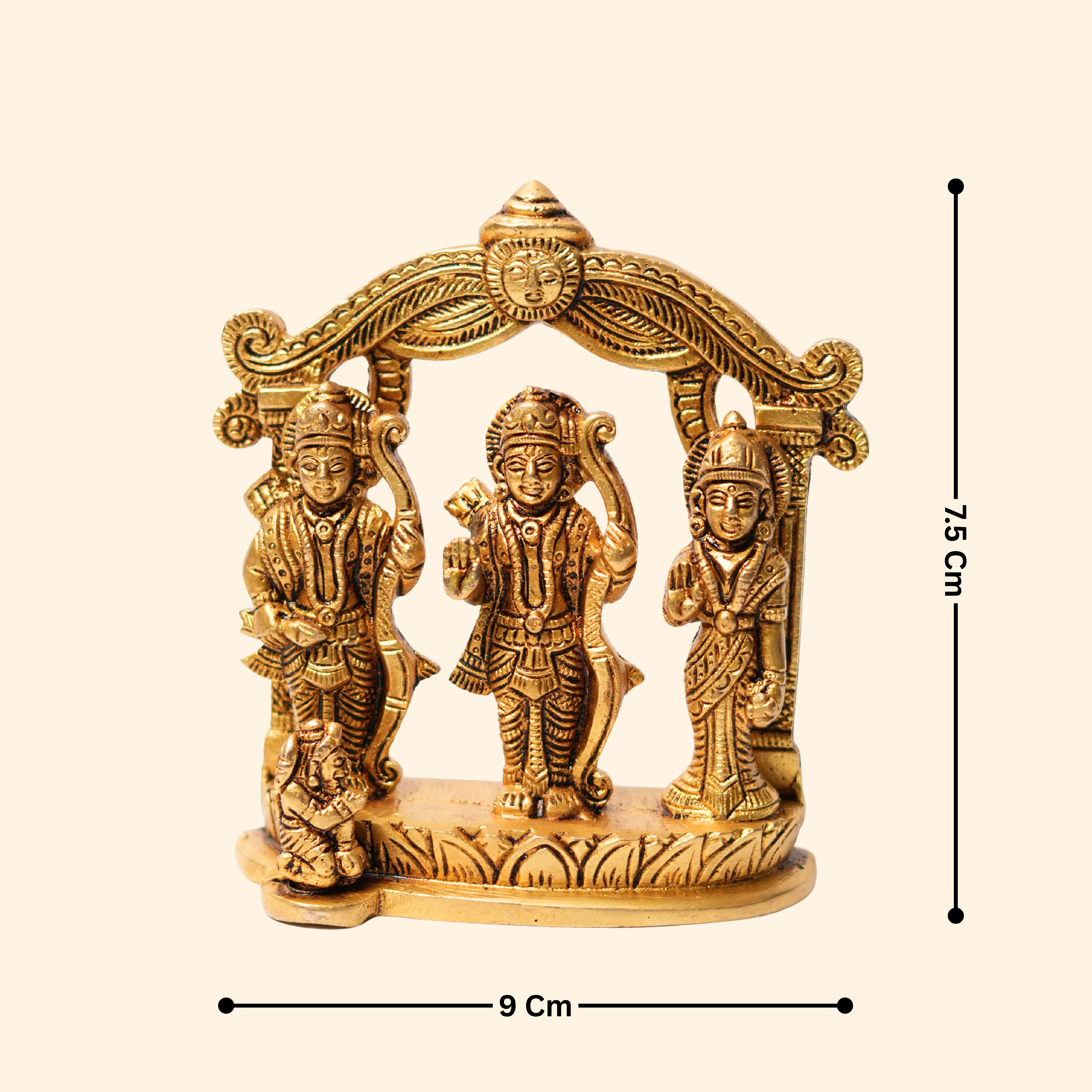 Ram Darbaar Brass Idol