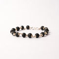 Karungali Bracelet with Silver Works