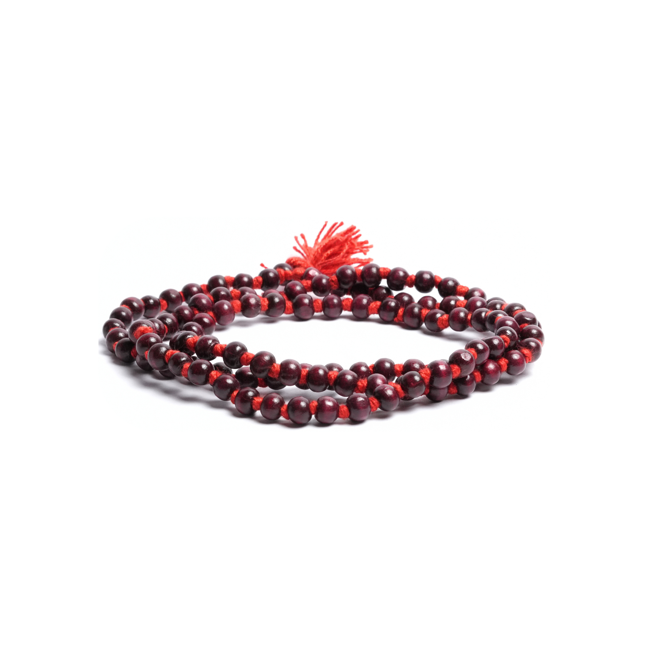 Tulsi Mala Red